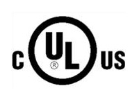 UL certification for compliance to US and Canadian standards