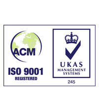 ISO 9001 certification badge