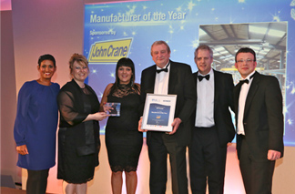 SPP presented the prize at the PI Awards 2013 in Solihull